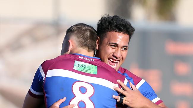 Schoolboy rugby league finals between Wavell and Keebra Park SHS. Image/Richard Gosling