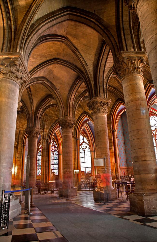 Detail from interior of the Sanctuary in the Notre Dame Cathedral. Picture: istock