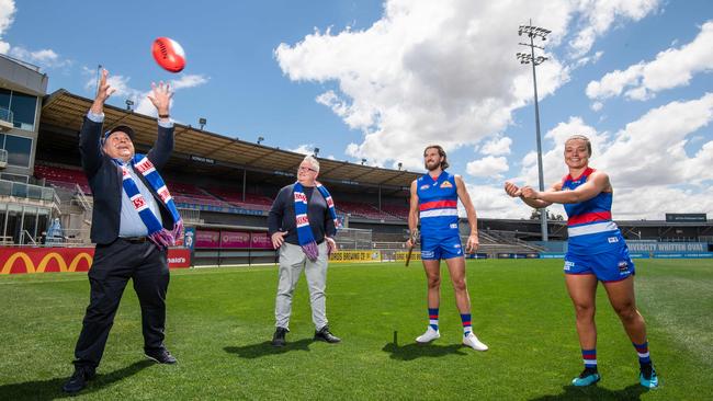 VU Whitten Oval will be upgraded. Picture: Jason Edwards