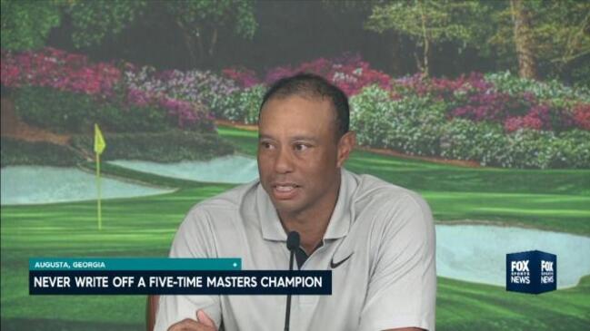 Tiger Woods chats Masters chances in 2023