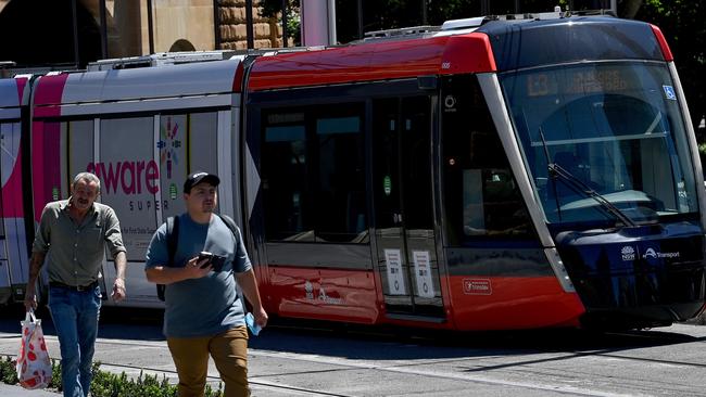 Twelve trams that service the city's Inner West have been found to have serious cracks and have been decommissioned for up to 18 months. Picture: NCA NewsWire/Bianca De Marchi