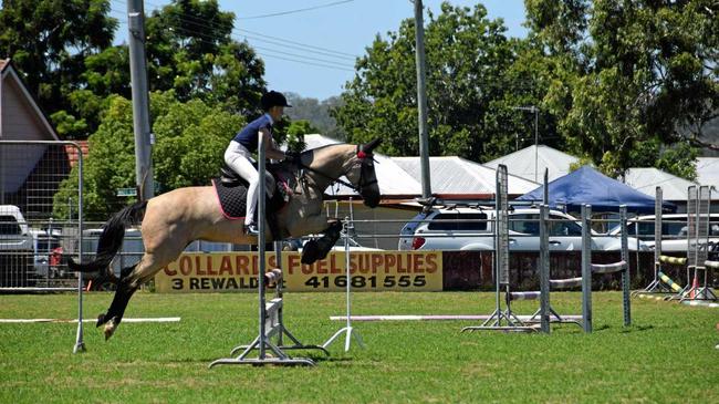 AIMING HIGH: Show-jumping needs more competitors, organisers say. Picture: Madeline Grace