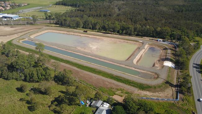 The new sediment management plant at Coomera.