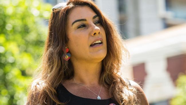 Lidia Thorpe is the first Indigenous person to represent the Greens in the Senate.