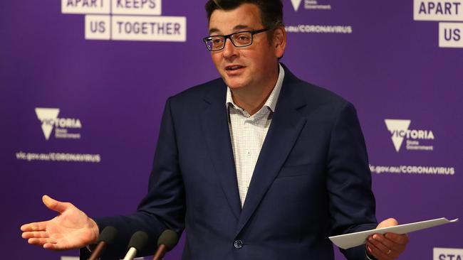 Victorian Premier Daniel Andrews. Picture: Getty Images