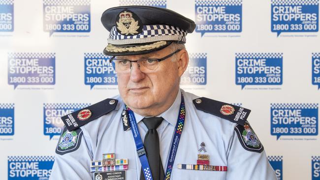 Assistant Commissioner Mike Condon, Toowoomba Police. Picture: Nev Madsen.