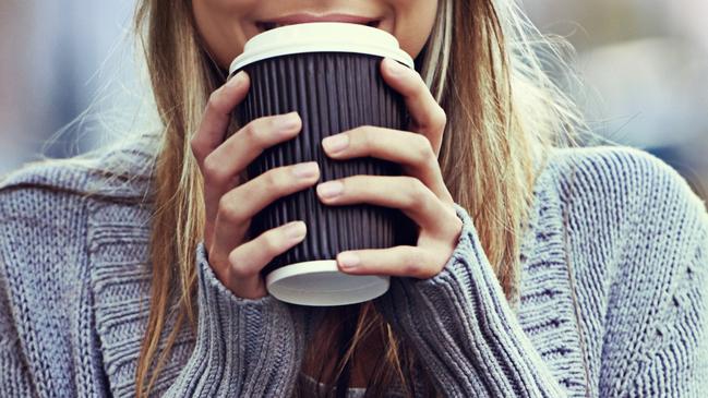 There’s something very comforting about the feel of a traditional throw-away coffee cup. Picture: iStock