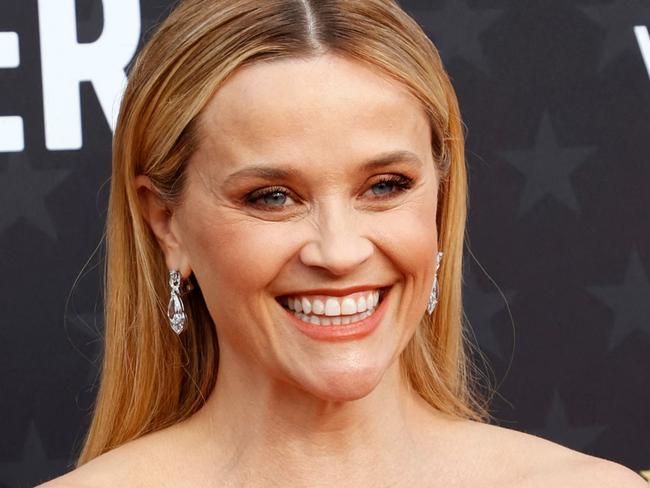 US actress Reese Witherspoon arrives for the 29th Annual Critics Choice Awards at the Barker Hangar in Santa Monica, California on January 14, 2024. (Photo by Michael TRAN / AFP)