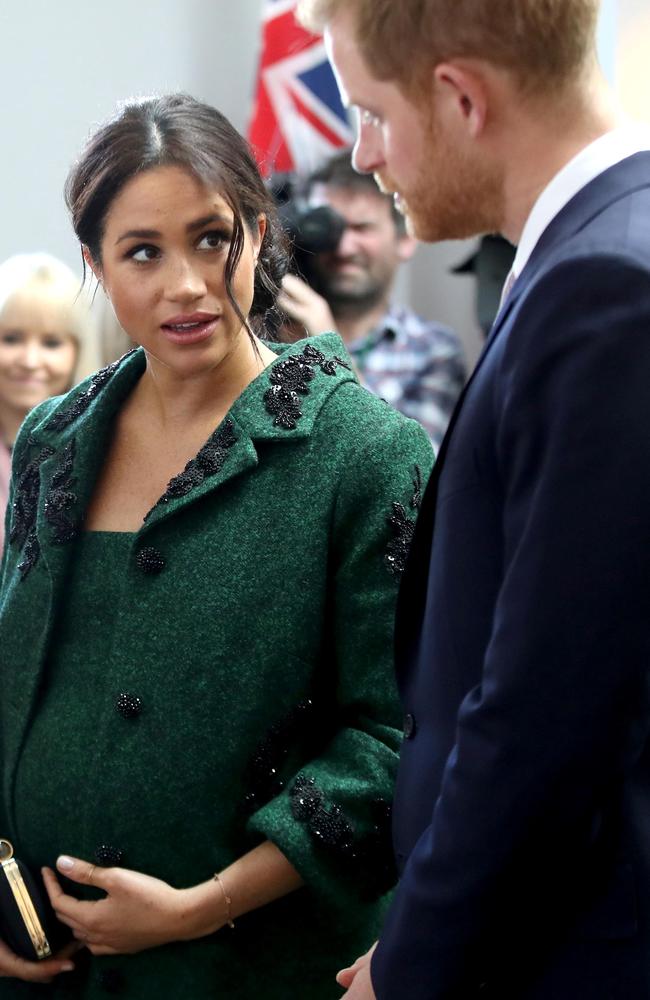 Staff are said to be annoyed at a decision to restrict access to a car park near Meghan and Harry’s home. Picture: Chris Jackson/AFP 