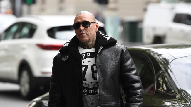 Toby Mitchell at Melbourne Magistrates Court in March 2018.