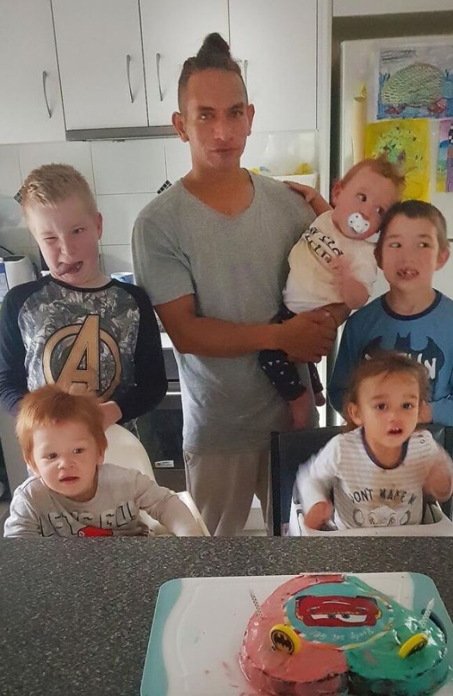 Wayne Godinet lost his life on Russell Island along with his 5 sons; Zac and Harry, twins Kysa and Koah and youngest Nicky. Picture Facebook