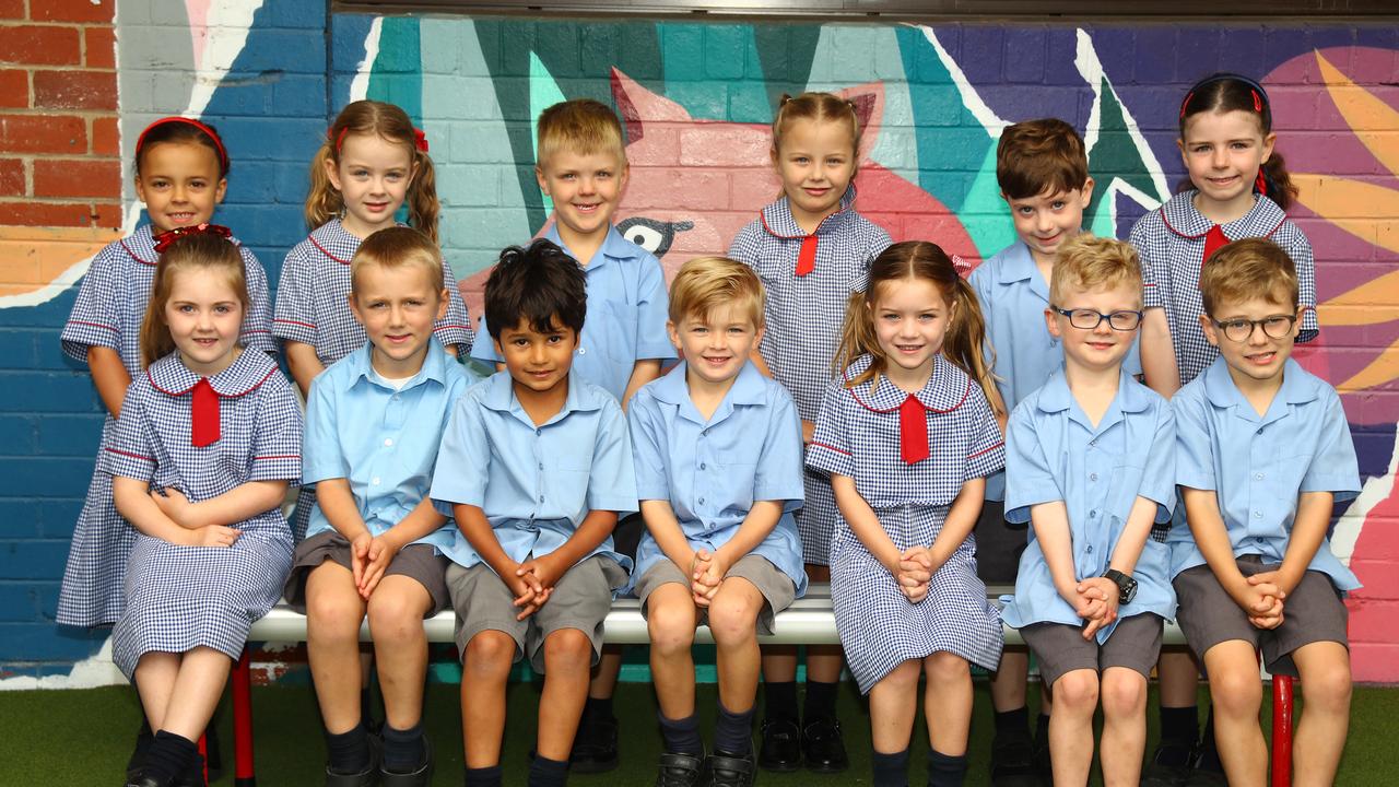 St Robert's Catholic School 2025 Foundation Chelsea front Sadie Parsons, Francesco Tremul, Lucas Terdzans, Charlie Sheridan, Charlotte Rockefeller, Teddy Dillon, Bailey Bennett. Back Matilda Jensen, Emily Jones, Chase Marum, Mila Milanovic, Elias Al-Janabi, Madeline Barnewall