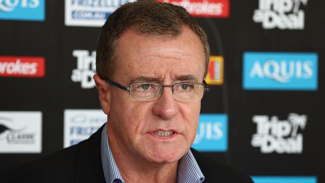 Titans CEO Graham Annesley said he expected to strike a deal with Stadiums Queensland to reduce the leasing costs of Cbus Stadium within the coming days and weeks. (Photo by Chris Hyde/Getty Images)