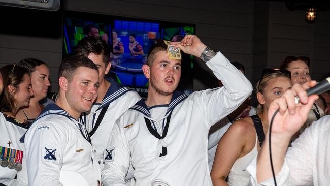 ADF personnel crowd into Darwin pubs to celebrate Anzac Day. Picture: Pema Tamang Pakhrin