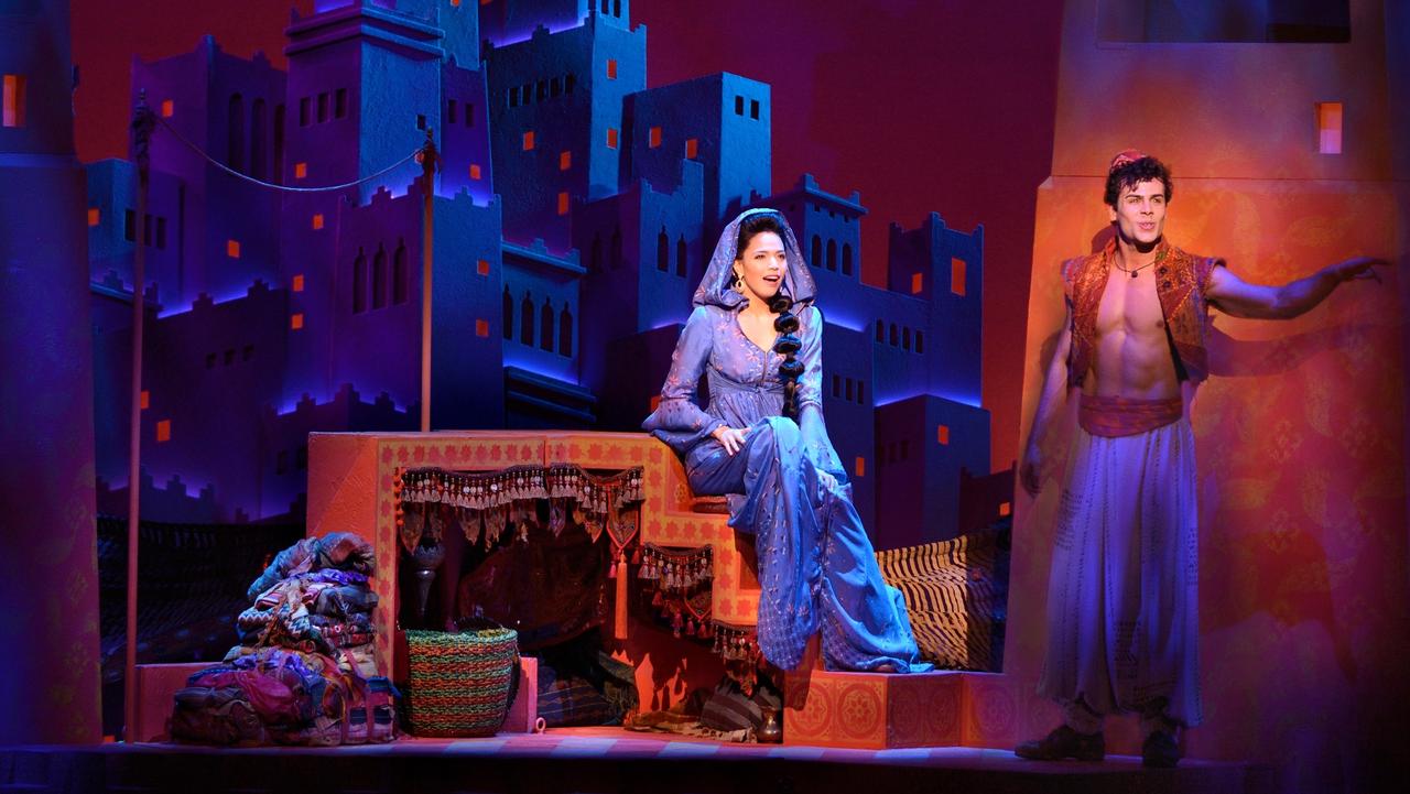 Aladdin review – Disney musical is a magic carpet ride to panto land, Musicals