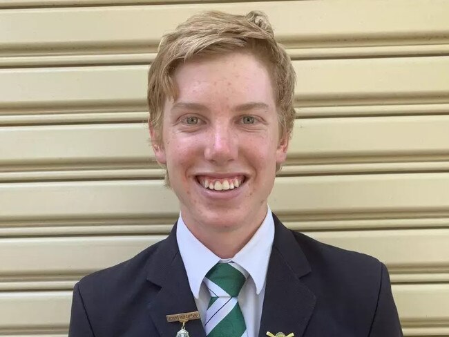 He also featured heavily in the St Patrick's College rowing team. Picture: St Patrick's College