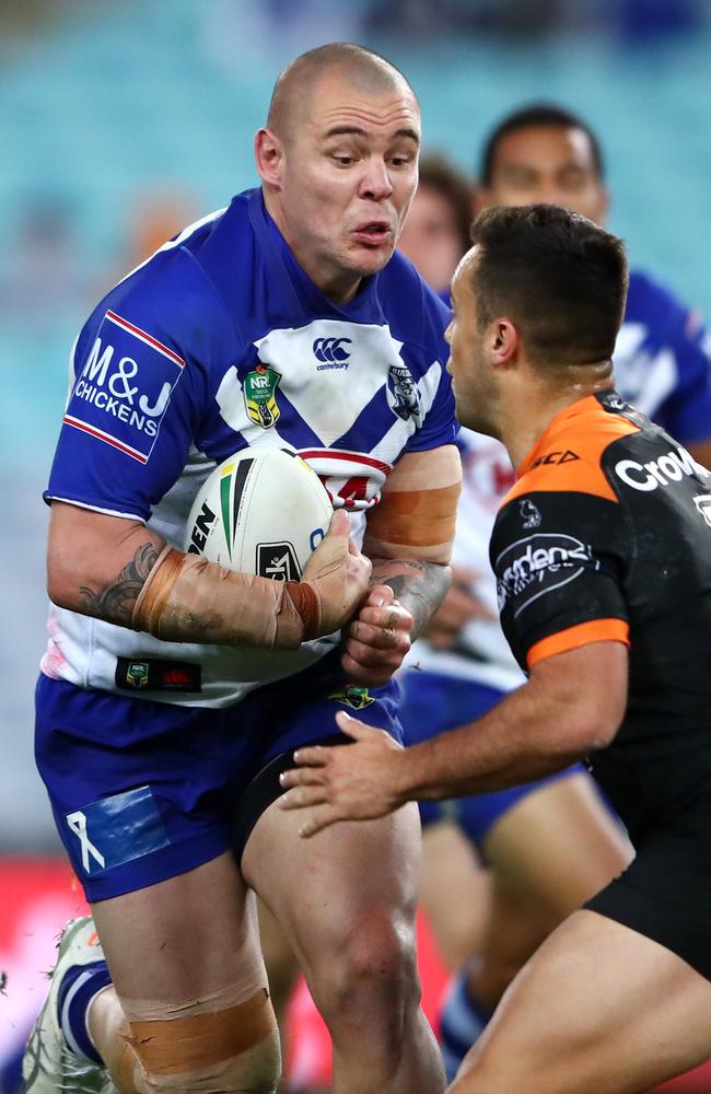 The Bulldogs will hit the open market if David Klemmer departs. (Photo by Cameron Spencer/Getty Images)