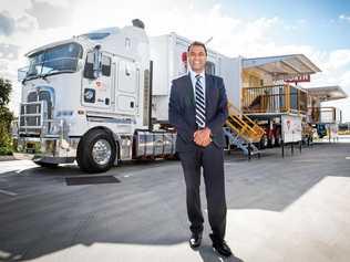 THE MOVING DOCTOR: Dr Rolf Gomes and the Heart Australia mobile medical clinic. Picture: Matt Ryan         MRP Images