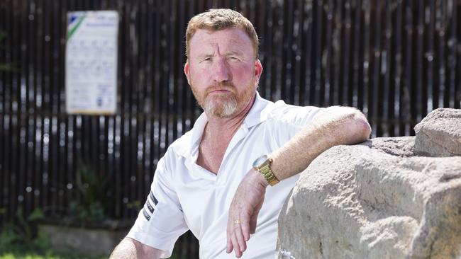 Ian Stoddart helped rescue two boys from dangerous surf on the NSW South Coast. Picture: Matthew Vasilescu