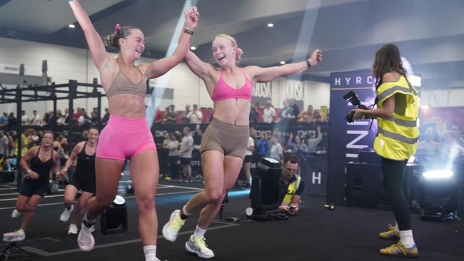 10000 athletes put their fitness to the test in a massive Hyrox competition this weekend (14-15 Dec) at Melbourne Exhibition and Convention Centre. Picture Valeriu Campan