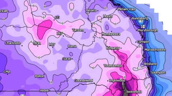 A cold snap will grip large parts of southern and southeast Queensland over coming days. Picture: weatherwatch.net.au