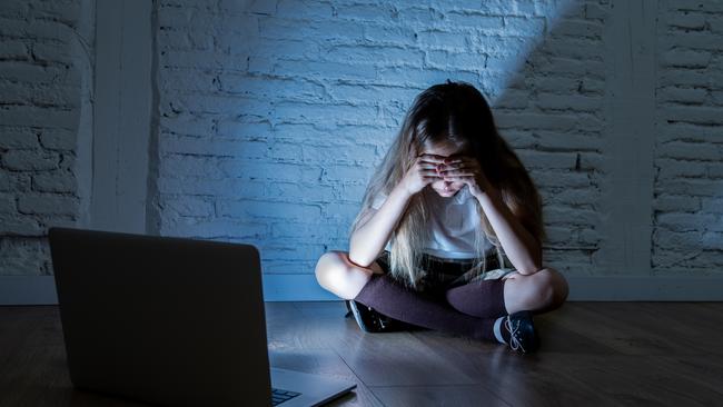 Children can easily be victimised online as predators find sinister ways to use seemingly innocent platforms. Picture: Stock