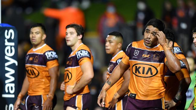 2020 NRL Round 10 - Wests Tigers v Brisbane Broncos, Leichhardt Oval, 2020-07-17. Digital image by Gregg Porteous � NRL Photos