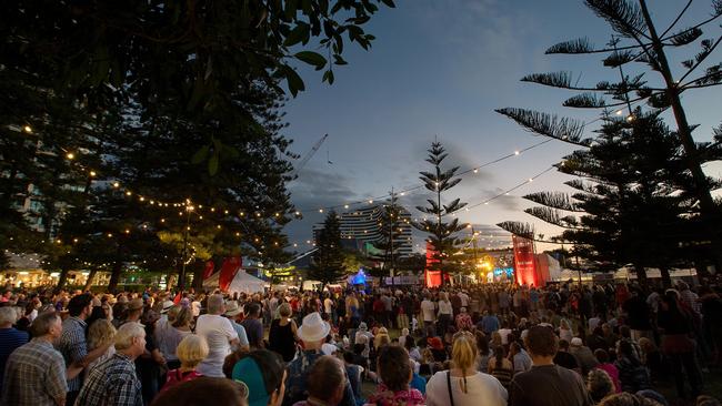 Crowds at the 2016 Blues on Broadbeach Festival. Picture: Supplied.