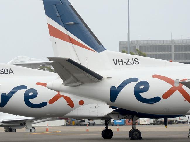 SYDNEY, AUSTRALIA - NewsWire Photos DECEMBER 2, 2020. REX (regional express) will start selling flights between Sydney and Melbourne, offering customers full service at discount prices.Picture: NCA NewsWire / Jeremy Piper