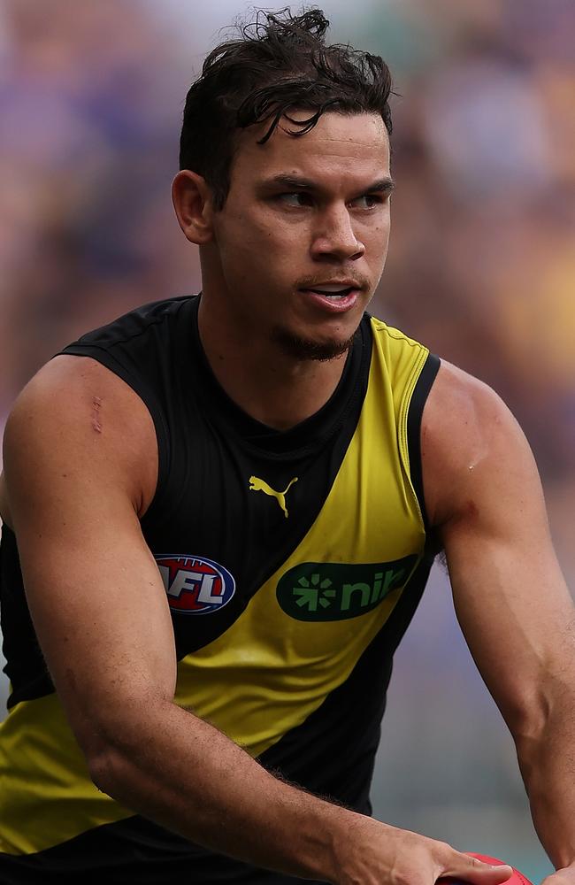 The Tigers are confident Daniel Rioli is going nowhere. (Photo by Paul Kane/Getty Images)