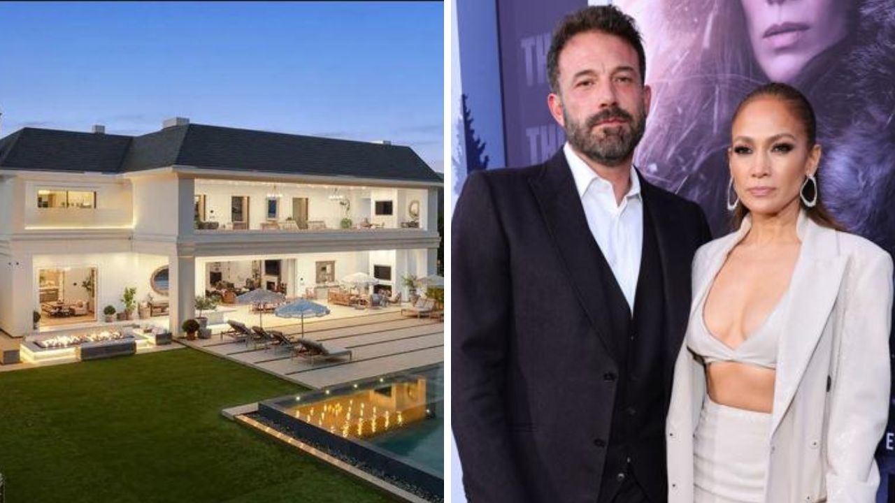 Real reason JLo, Affleck’s $100m mansion hasn’t sold. Picture: Realtor, Matt Winkelmeyer/Getty Images for Netflix