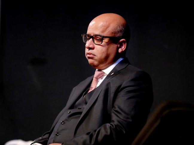 9.8.2019. GFG Alliance executive chairman Sanjeev Gupta launches the GFG Foundation's copilot program in Whyalla.   PIC TAIT SCHMAAL.