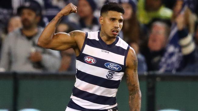 Tim Kelly has had an outstanding debut season for Geelong. Picture: Getty