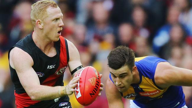 Josh Green played 17 games for the Bombers in his first season at the club. Picture: Getty