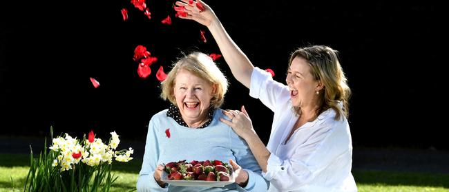 Beerenberg is celebrating 50 years, and they've created an anniversary jam - strawberry and rose. Carol and daughter Sally Paech celebrate 50 yrs. Picture: Tricia Watkinson