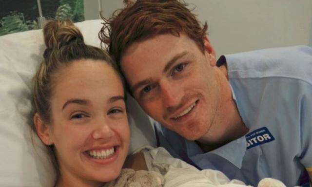 Sydney Swans star Gary Rohan shares heartbreaking photo of newborn twins