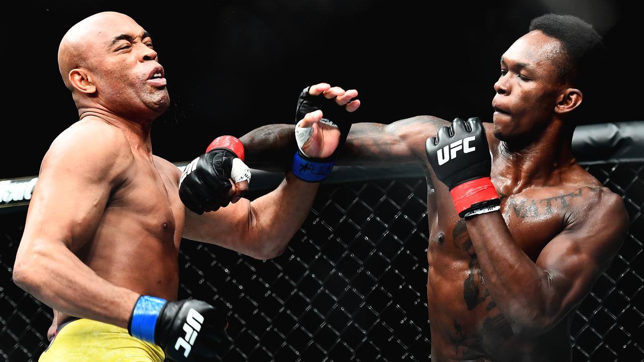 Israel Adesanya defeated Anderson Silva at UFC 234. (Photo by Quinn Rooney/Getty Images)