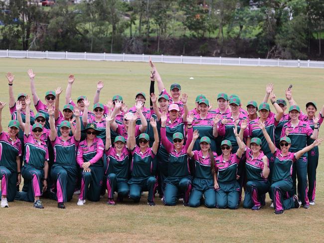 Helensvale Pacific Pines have been a pioneer club for women's cricket on the Gold Coast. Picture: Supplied.