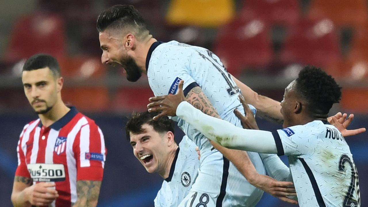 Uefa Champions League Results Scores Atletico Madrid Vs Chelsea Lazio Vs Bayern Olivier Giroud Thomas Tuchel