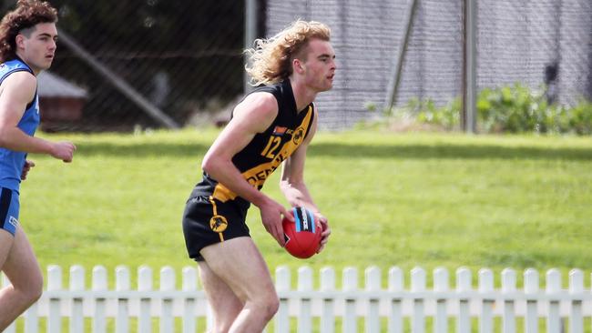 Talented Glenelg defender will be one to watch in Saturday's under-18 preliminary final. Picture: SANFL/Peter Argent