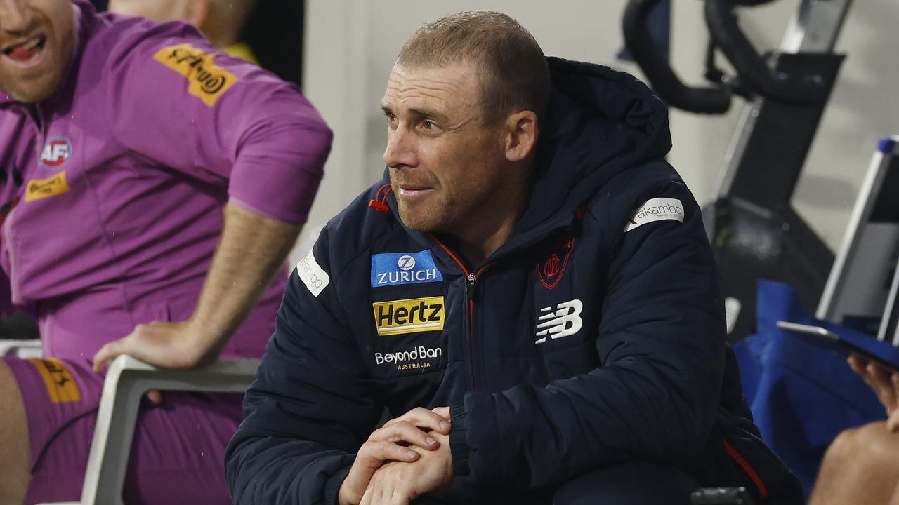 Melbourne coach Simon Goodwin. Pic: Michael Klein