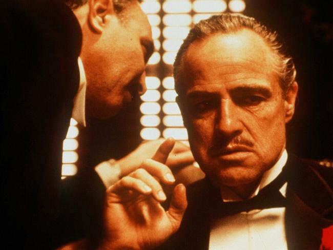 Sorry Brando, godfathers could be on the way out. Pic. Supplied