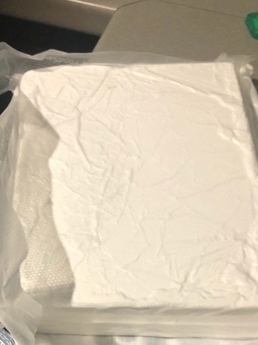 The 1KG of cocaine allegedly found by police. Credit: NSW Police