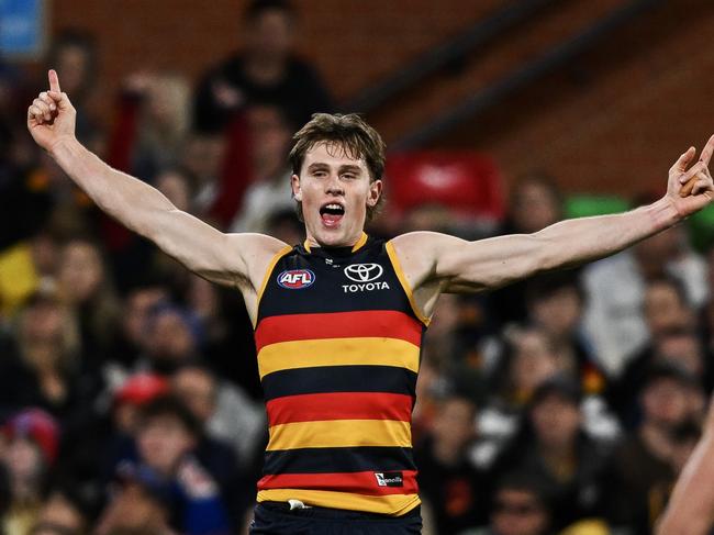 Dan Curtin is set to play as a hybrid forward. Picture: Mark Brake/Getty Images