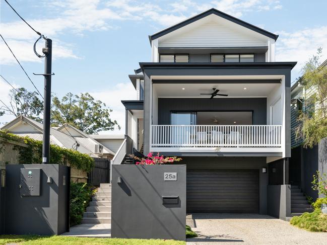 Known for its character homes and workers cottages, the new home was remade to have a unique modern look within the suburb.