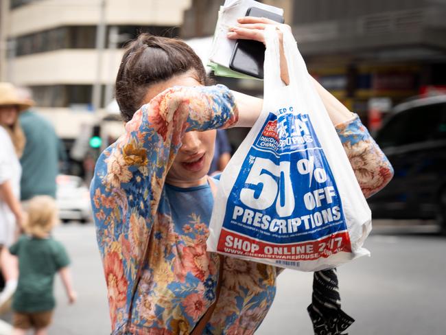 Chantelle Carrington allegedly stole over fifty thousand dollars worth of luxury designer items from a shop at Sydney International Airport. Picture: Tom Parrish