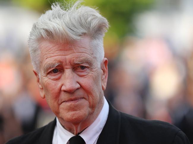 US director David Lynch at the screening of TV series ‘Twin Peaks’ at the 70th Cannes Film Festival, France, in 2017. Picture: AFP