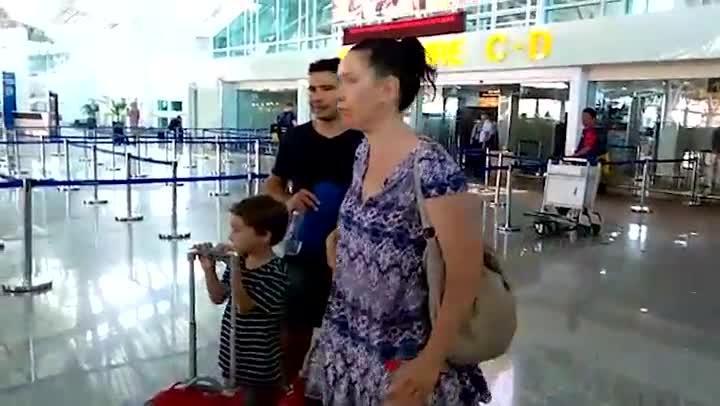 Aussie tourists stranded in Bali