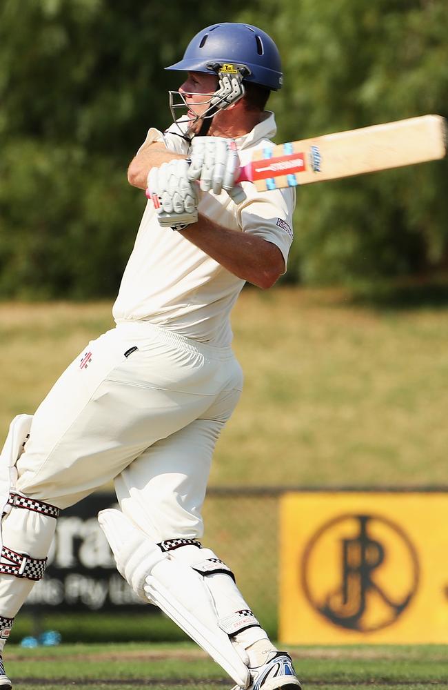 Neil “The Hurry Master’’ Schlittler on the attack for Prahran.