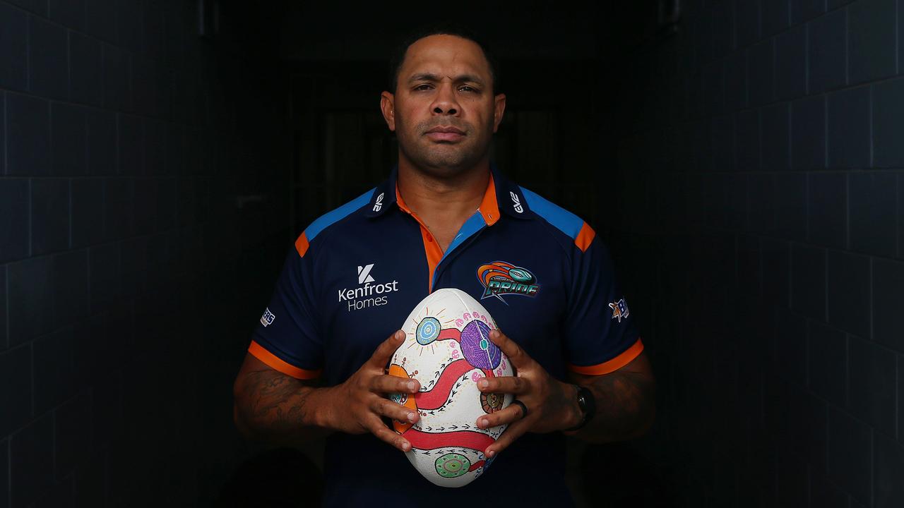 Former North Queensland Cowboys and State of Origin player and current head coach of the Northern Pride, Ty Williams, pictured at the Northern Pride's home ground of Barlow Park in Cairns. Picture: Brendan Radke